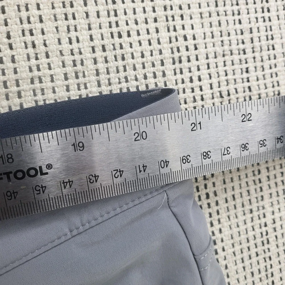Adidas Golf Pants Mens 42x30 Gray‎ Primegreen Go-To 5 Pocket Tapered Fit Golf